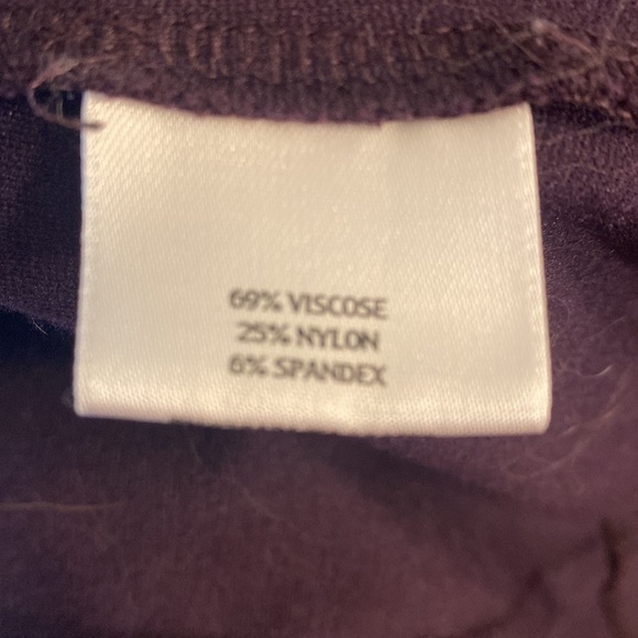 Eileen Fisher - purple sweater coat - size large - Picture 7 of 8